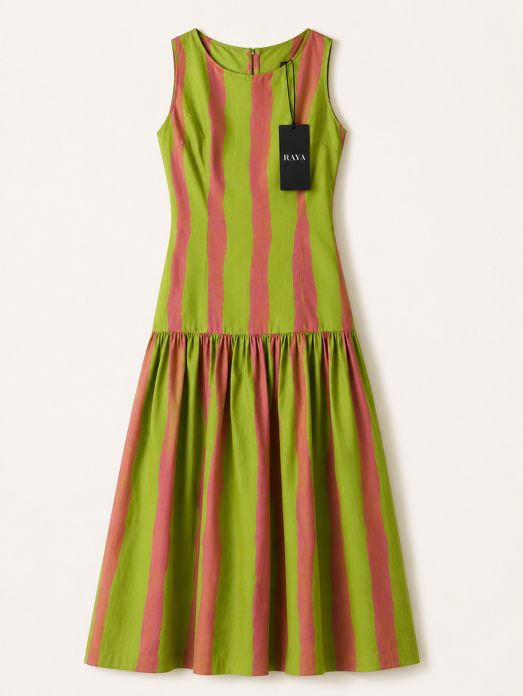 Strawberry Matcha Maxi Dress