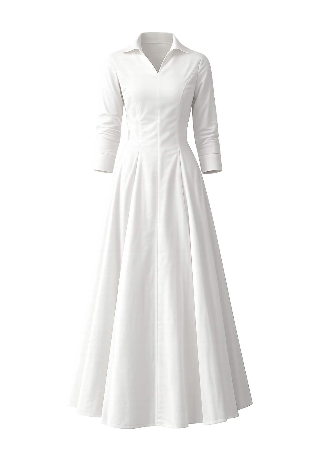 white summer dress