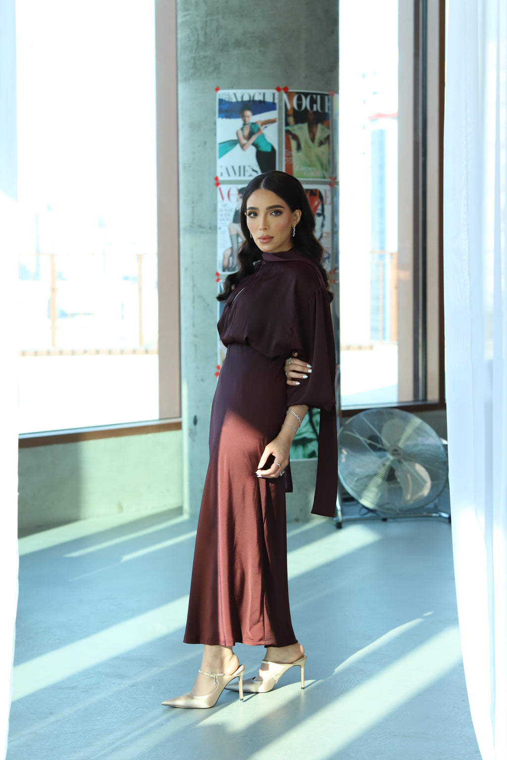 maroon set skirt