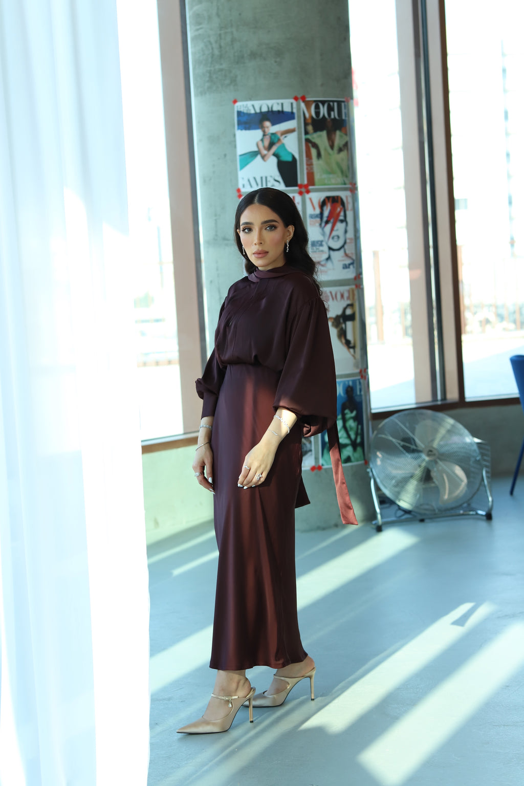 maroon set skirt