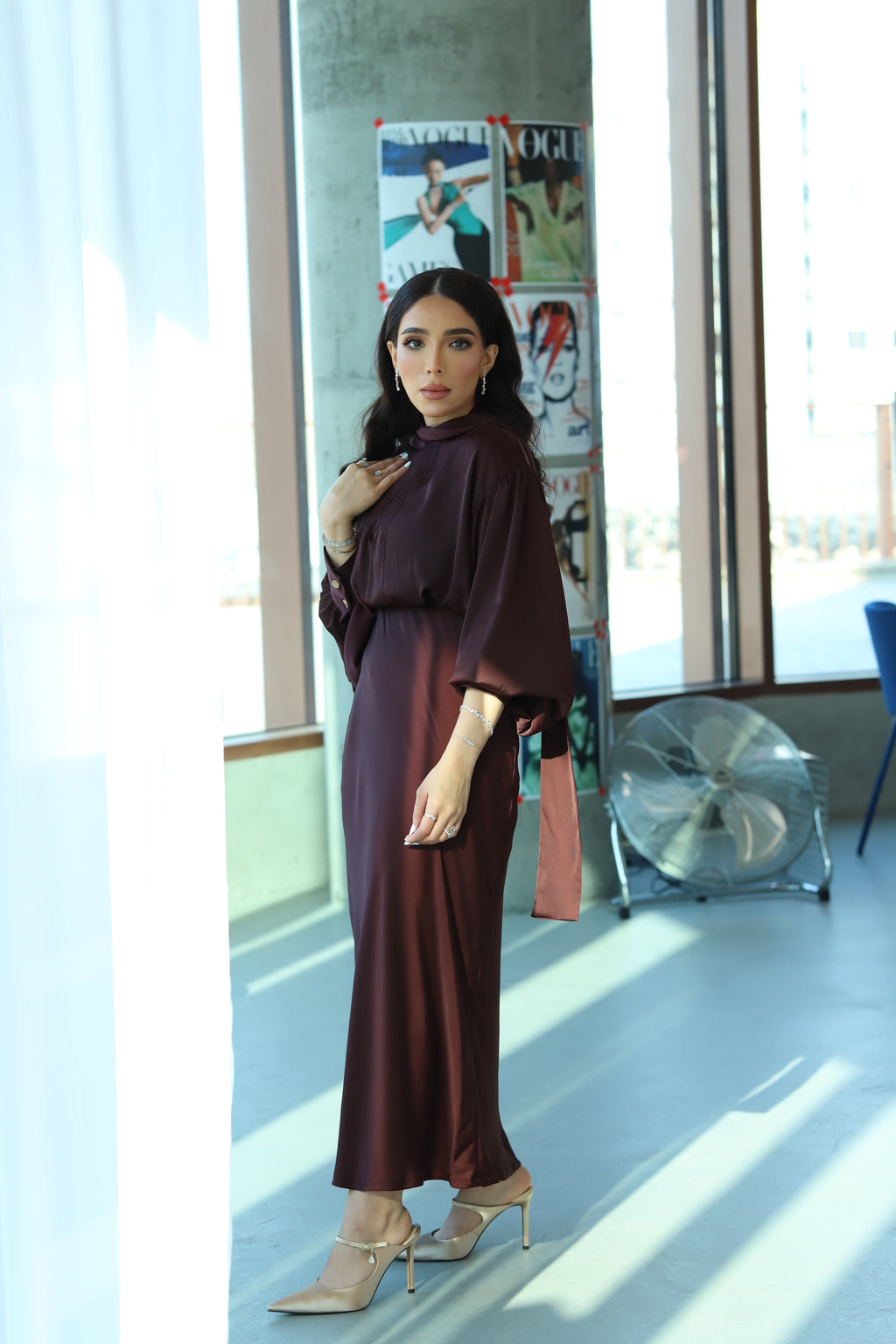 maroon set skirt