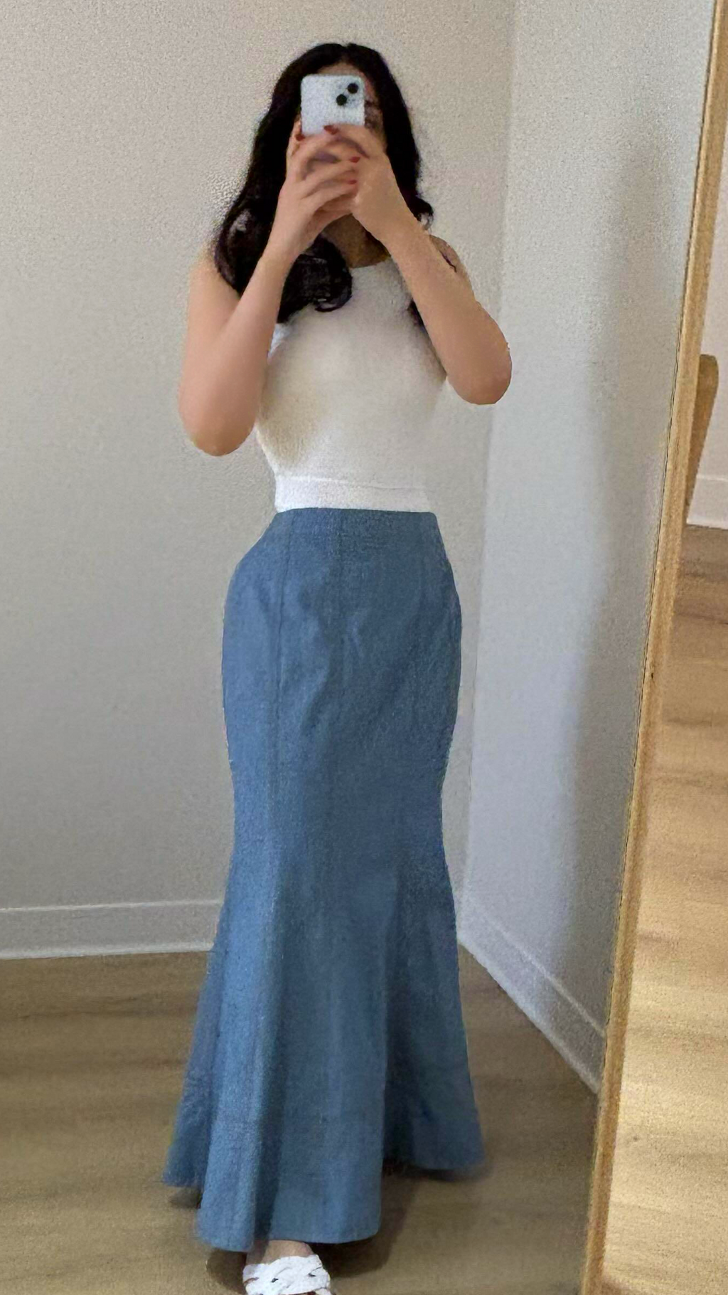 merimade skirt denim